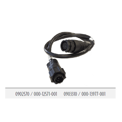 Adattatore Lowrance Simrad da 7 a 9 pin Sonar Temperatura Elite Go 000-12571-001